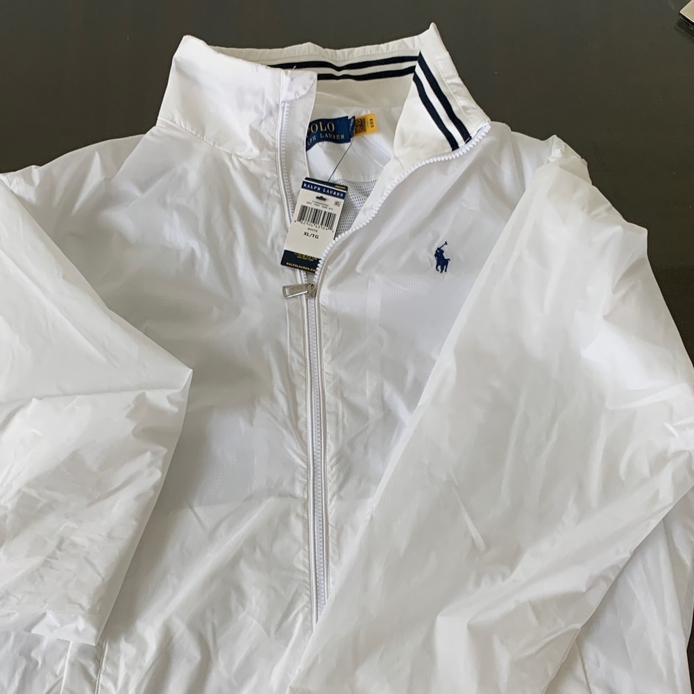 Polo by Ralph Lauren White Lightweight Jacket